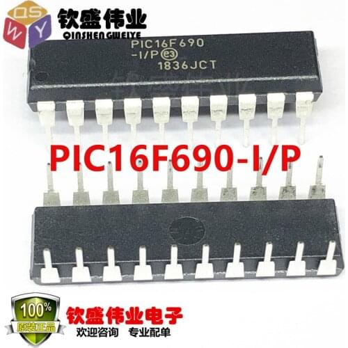 PIC16F690-I/P DIP-20 PIC16F690-IP PIC16F690-I PIC16F690