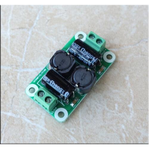 0-50V 4A DC power supply filter board Class D power amplifier Interference suppression board car EMI Industrial control panel