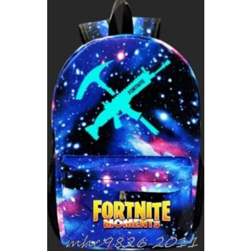 Fortnite Backpacks Creative Luminous Students School Bag Boys Girls Bookbag Mens Fashion Laptop Mochilas Teens Travel Rucksacks