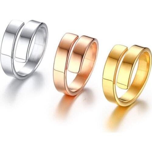 Silver Smooth Design Men or Women Ring Fashion Finger Ring Jewelry Gift Nice NGXJZ
