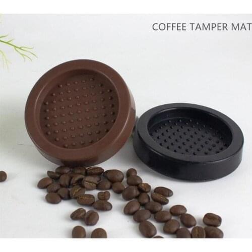 Silicone Round Coffee Tamper Mat Anti-skid Espresso Silicone Mat Espresso Tamper Mat Coffee Tamp Mat Coffee Powder Maker