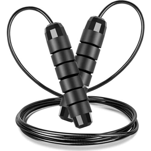 Jump Rope Speed Weight Skipping Rope Workout Training Gear Adjustable Steel Wire Home Gym Fitness Boxing Equipment