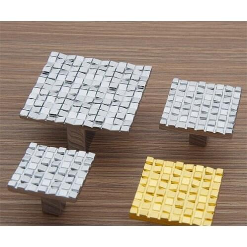 Modern Concise Design Style Two Colors Zinc Alloy Cabinet Knob Drawers Pulls/Shoe Cupboard Door Handle