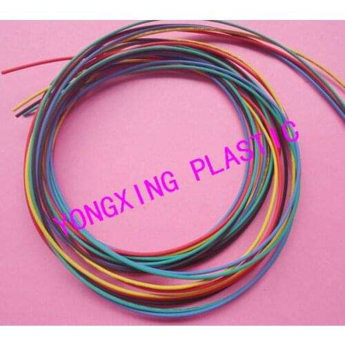 1M/lot 1/10inch(2.5mm) thermal heat shrink tubing shrink ration 2:1 for wire cable insulation sleeve
