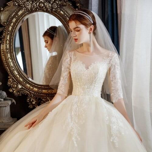 2021 LLNW off shoulder ruffle dress french dress women christening dress