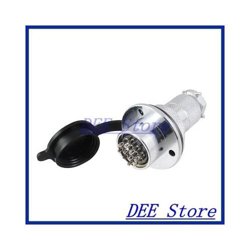 AC 250V 15A 10P Terminal Electric Circular Connector Aviation Adapter DF20B-10