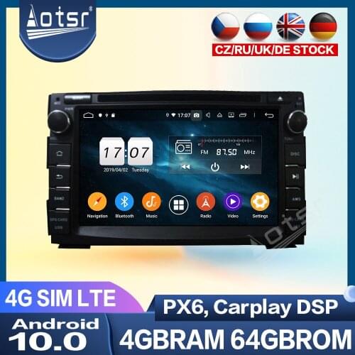 Car Radio Tape Recorder For Kia Ceed 2010 2011 2012 Venga Android 10 Multimedia Player Audio GPS Navigation DSP 4GB 64 2Din
