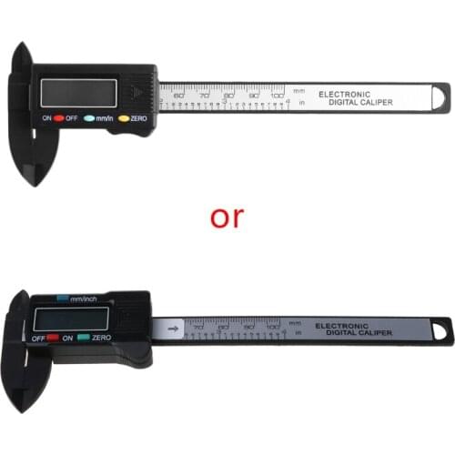 LCD Electronic Digital Vernier Caliper Gauge 100mm 4 inch Measure Micrometer New