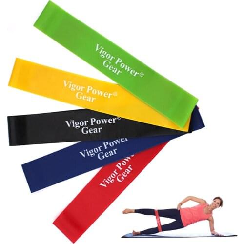 Vigor Power Gear 5 Levels Pull Up Expander loop Fitness rubber loop Yoga Resistance bands Loop Bands sold in 1 pc
