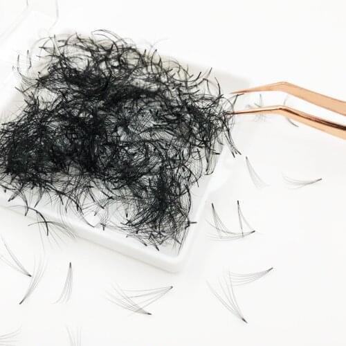 Flash girl Premade fans comfort 5D 15MM 0.07C Private Label Russia Volume Lashes Pre Made fans Lashes