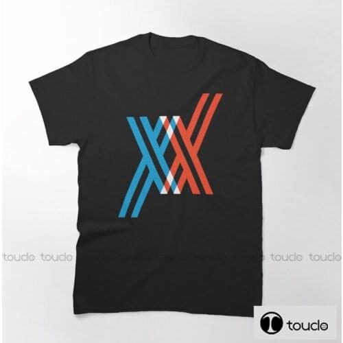 New Darling In The Franxx T Shirt Unisex Black Tshirt Men T Shirt Retro Graphic T Shirts 100% Cotton T-Shirt Man Woman