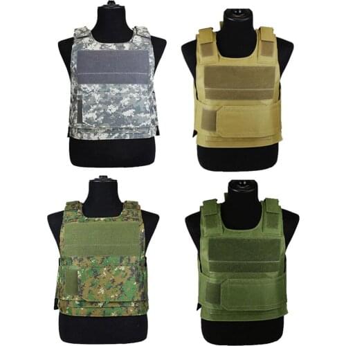 HobbyLane Tactical Vest Amphibious Military Molle Waistcoat Combat Assault Plate Carrier Vest Hunting Protection Vest Camouflage