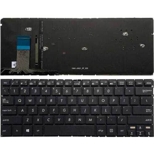 US laptop Keyboard For ASUS Zenbook UX305 UX305LA UX305UA UX305CA UX305F Backlit Keyboard