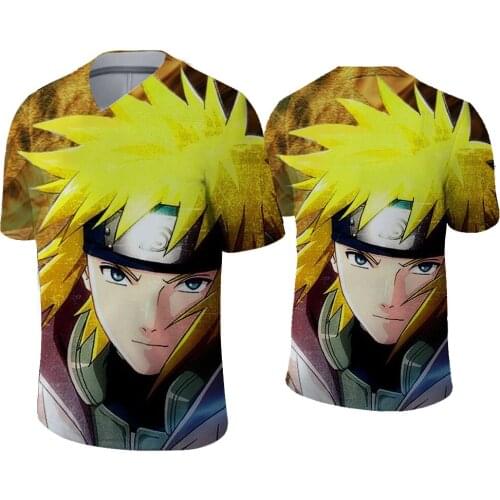 2021 summer new short sleeve T-shirt anime plus size clothing hip-hop men and women suitable for Harajuku fitness comfort