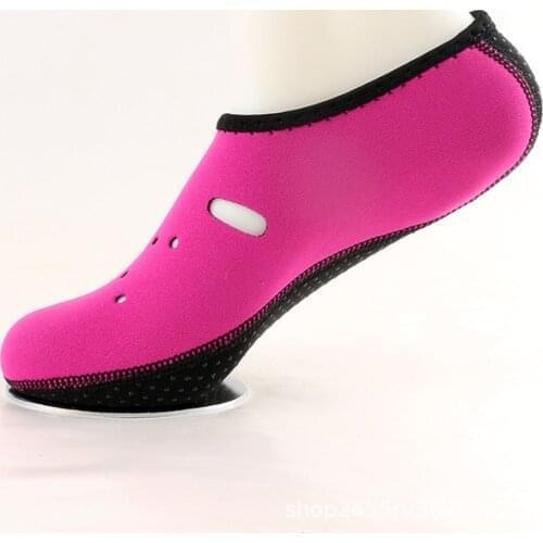 USHINE Men Women Beach Shoes Swimming Diving Socks Drifting Beach Water Socks Sports River Non-slip Yoga Fitness Shoes