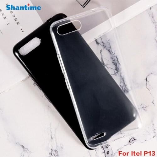 For ITEL P13 Gel Pudding Silicone Phone Protective Back Shell For ITEL P13 Soft TPU Case