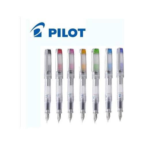 PILOT FPRN-350R PRERA Transparent Pen 0.6 mm M Nib With Rotary Inking Device