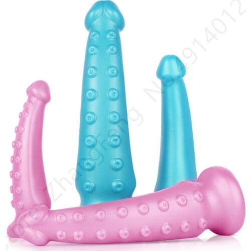 Silicone Soft Large Anal Dildo XXL Butt Plug Prostate Massage Sex Beads For Vagina Adult Sex Toy For Women SM Gay Sex Shop 18