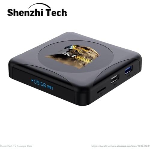 HK1 RBOX R1 Mini 4K 2021 Smart TV Box Android 10.0 Rockchip RK3318 DDR3 4GB RAM 64GB ROM Set-Top Receiver with WIFI Media Player