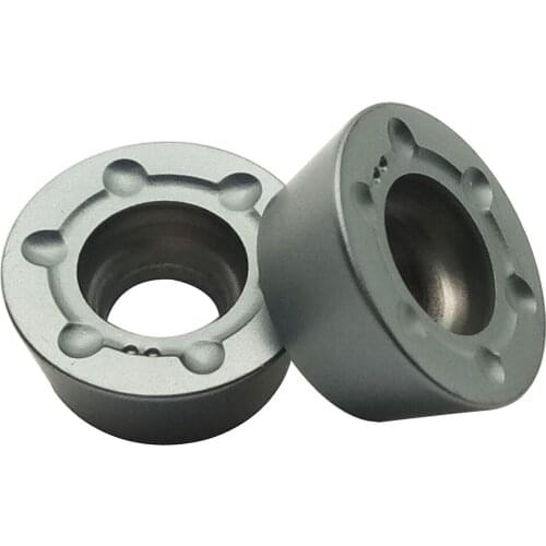 10pcs RDMW1204MOT-A27 WAP35 Carbide Threading Insert tungsten blade carbide insert turning tool RDMW1204 MOT M0T A27 WAP35