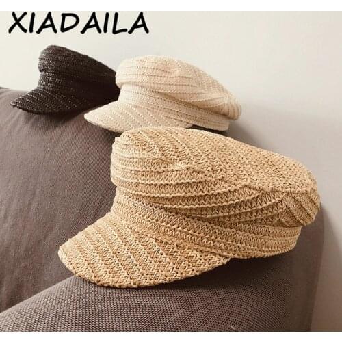 XIADAILA Ladies Straw Hats