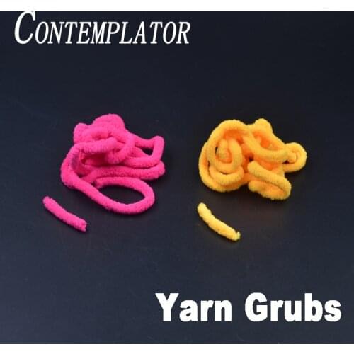 CONTEMPLATOR 10optional colors 4meters fly tying Nymph Bodies Yarn Grubs line body materials for caddis nymphs rainbow trout