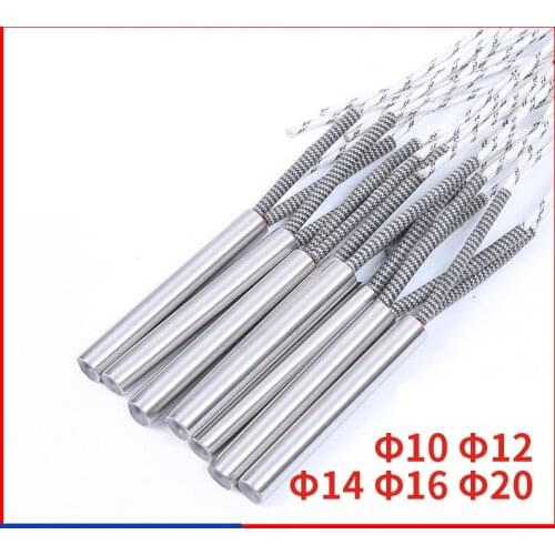 Electric heating tube single head 220V mould dry burning heating tube 380V electric heating rod heating rod