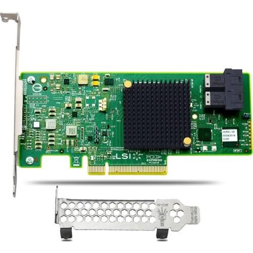 NEW LSI MegaRaid SAS 9341-8I RAID CARD 12Gb/s Mini-SAS port