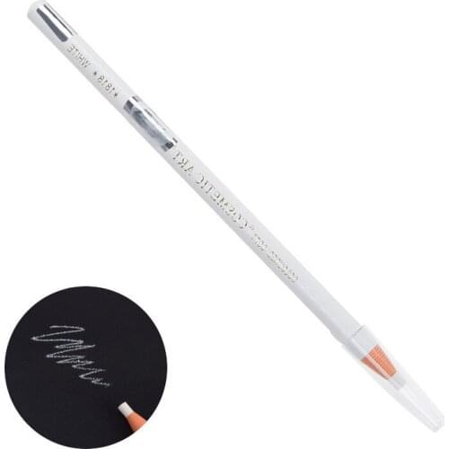 6Pcs Microblading Eyebrow Pen Waterproof Permanent Makeup Eye brow White Tattoo Pen Pencil Positioning Lip Eyebrow Marker Liner