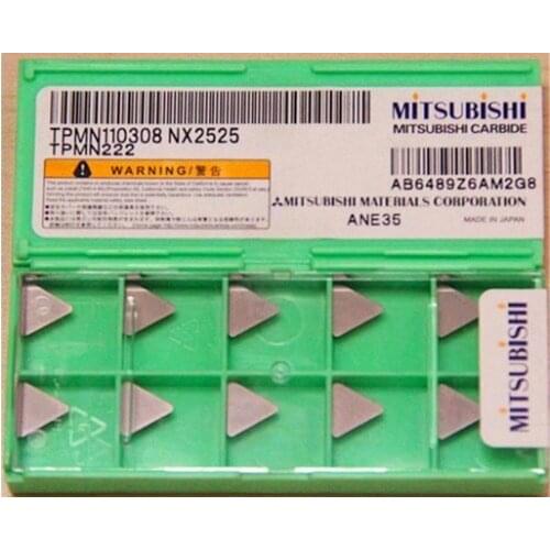10PCS CARBIDE INSERT TPMN110308 NX2525