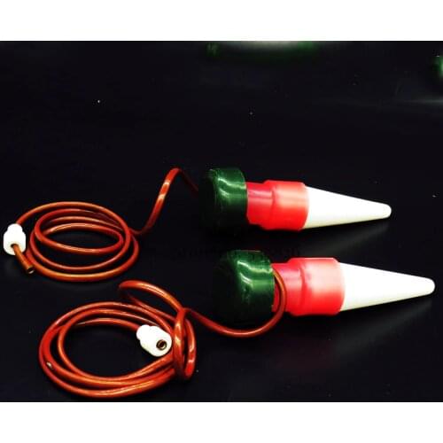 2 pcs Mini Automatic Plant Watering Device with White Ceramic Spike, Home Garden Tool for Bonsai 1A012
