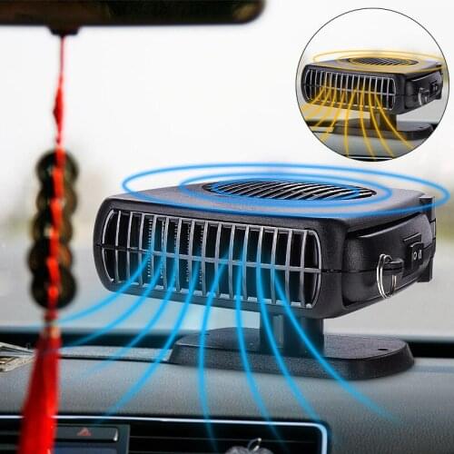2 in 1 12V 150W Auto Car Heater Heating Fan Portable Heating Cooling Fan Car Dryer Windshield Defroster Demister