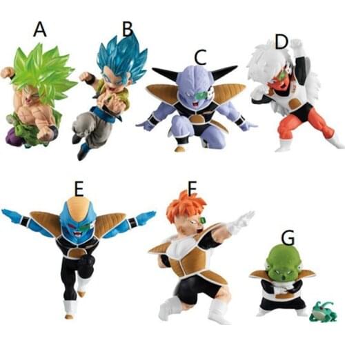6cm BANDAI Dragon Ball ADVERGE MOTION 2 Broli Ginyu Force Action PVC Collection Model Toy Anime Figure Toys For Kids
