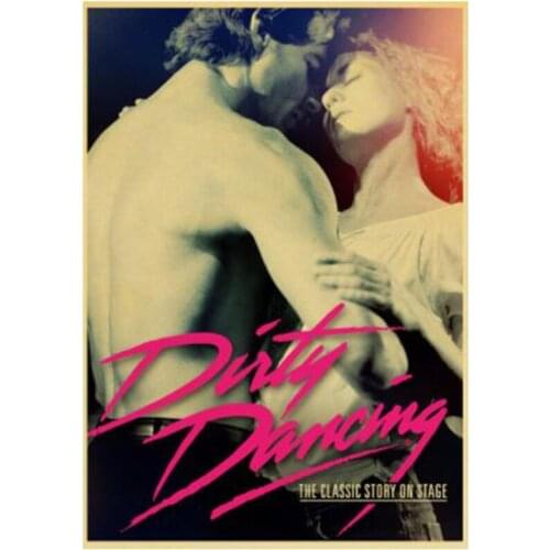 DIY Diamond Mosaic,Cross Stitch Movie Dirty Dancing Diamond Painting 5d Art Embroidery Full Square/Round Vintage Decor FH1117