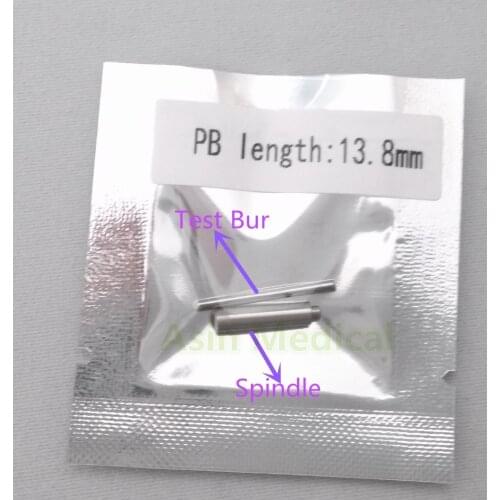 Free Shipping 20 pcs New Asin Dental Push Button handpiece Shaft push cartridge button Length: 13.8mm