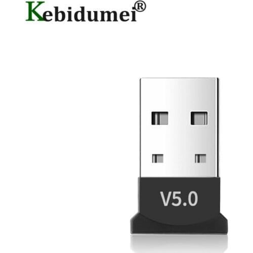 Kebidumei USB Bluetooth 5.0 Adapter Wireless Mini USB Bluetooth Music Receiver Dongle receiver Laptop Mouse Keyboard Accessories