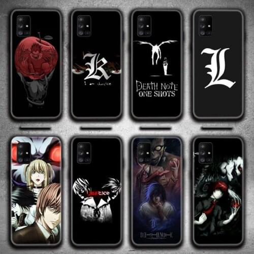 HOTCASHOP Anime Manga Death Note Ryuk Phone Case For Samsung Galaxy A21S A01 A11 A31 A81 A10 A20E A30 A40 A50 A70 A80 A71 A51