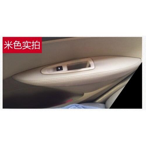 Used for Peugeot 308,408, door armrests foreskin, car interior modification, decoration, free shipping
