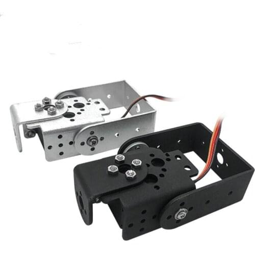 Mechanical arm connector long U bracket MG996 steering gear metal diy accessories