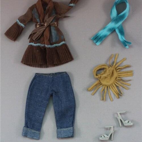 The Set of Accessories and Clothes Shoes Fashion Dress 29cm Doll Clothes 30CM Doll Girl Gift