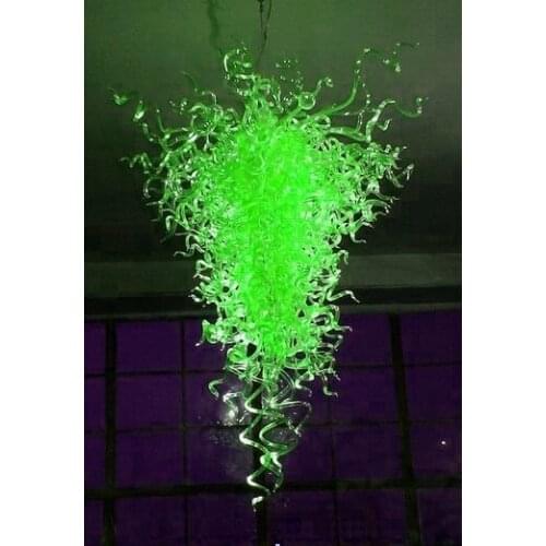 Latest Design Large Decorative Hand Blown Glass Chandelier in Dubai European Italian Dale Style LED Art Deco Lighting