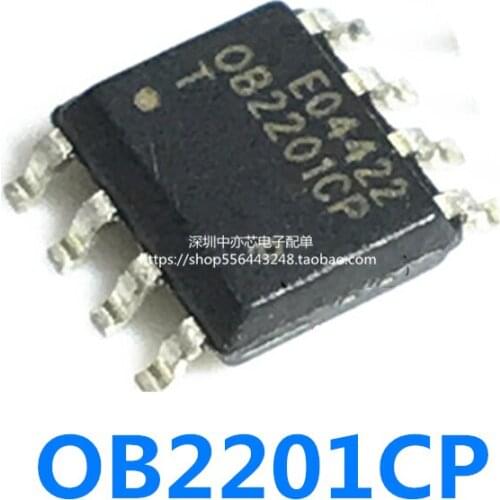 New Ob2201cp 0b2201cp Lcd Power Supply Chip Power Management Chip Ic Patch Sop-8