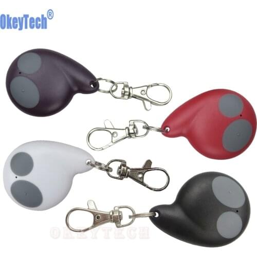 OkeyTech Car Accessaries 2 Buttons Remote Car Key Shell Fob For Honda Cobra Alarm For Toyota Smart Key Cover Without Battery