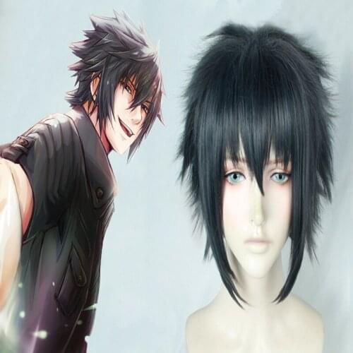 Game Final Fantasy Cosplay Wigs Noctis Lucis Caelum Cosplay Wig Heat Resistant Synthetic Wig Hair Halloween Party Anime Wig