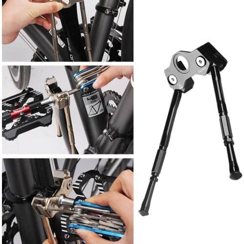 Bicycle Pedal Support Adjustable Crank Foot Holder Brace Frame for Mountain Road Bike подножка для велосипеда cavalletto bici