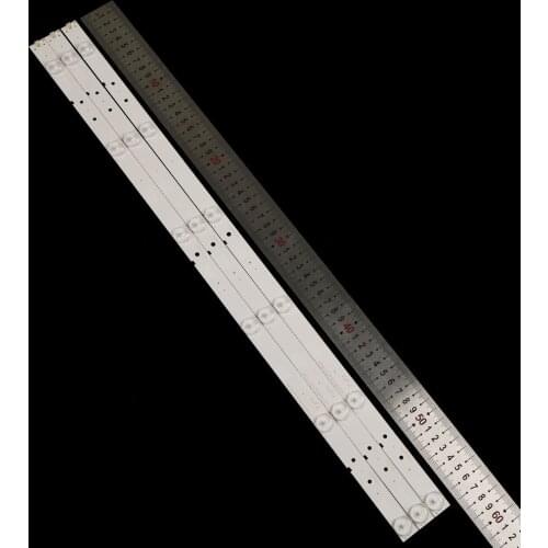 LED Backlight strip 6 lamp For Hisense 32"TV LED32K20JD LED32K30JD E227809 LED32EC260JD LED32EC110JD HXF-S 6V/LED 571mm