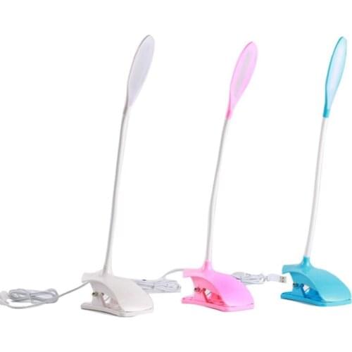 Clip Desk Lamp 360 ° Flexible Gooseneck Bed Light Premium USB Led Light for Kids