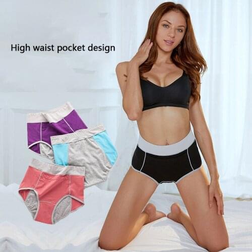 Women Menstrual Physiological Leakproof Menstrual Period Panties Underwear Pants