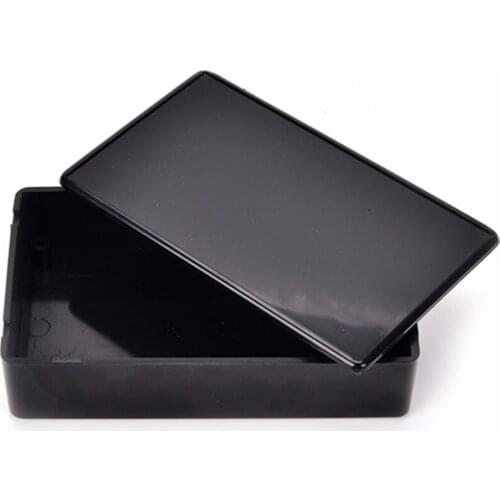 1PCS 100x60x25mm Black DIY Enclosure Instrument Case Plastic Electronic Project Box Electrical Supplies