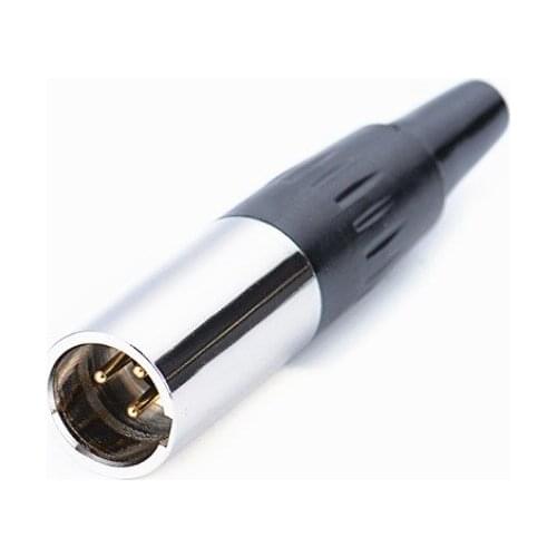 20pcs/lot Good Quality Mini 3PIN Female Plug Mini XLR Audio Microphone Connector